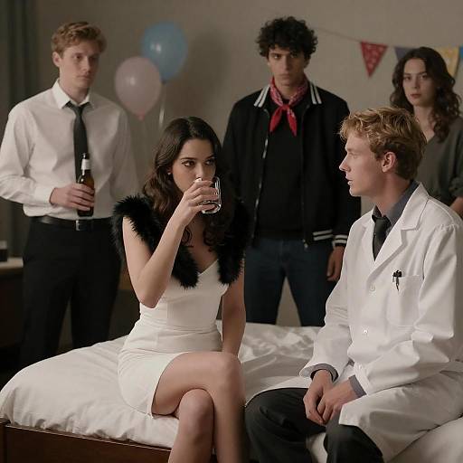 Candid Portraits in a Dim Room