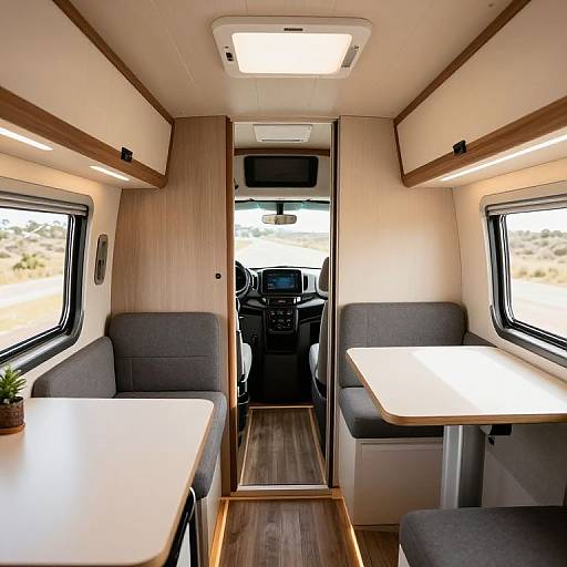 Inside a Hire Caravan in Mandurah