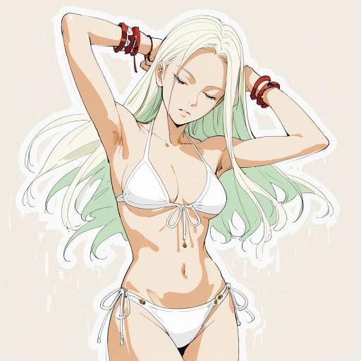 Swimsuit Sketch of Fire Emblem Girl