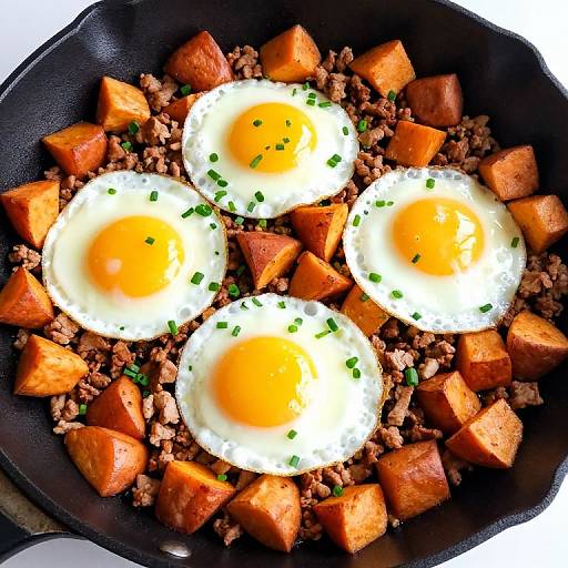 Hearty Sweet Potato Pork Skillet