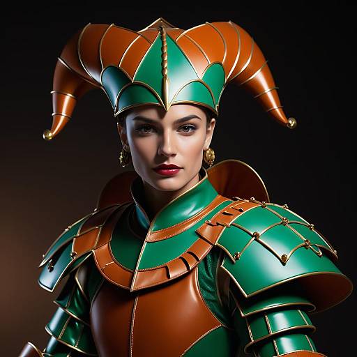Playful Jester Model in Hermès Armor