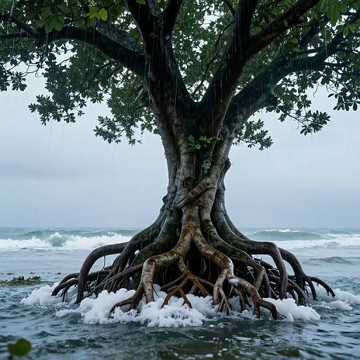 Ancient Ocean Floor Tree Fantasy