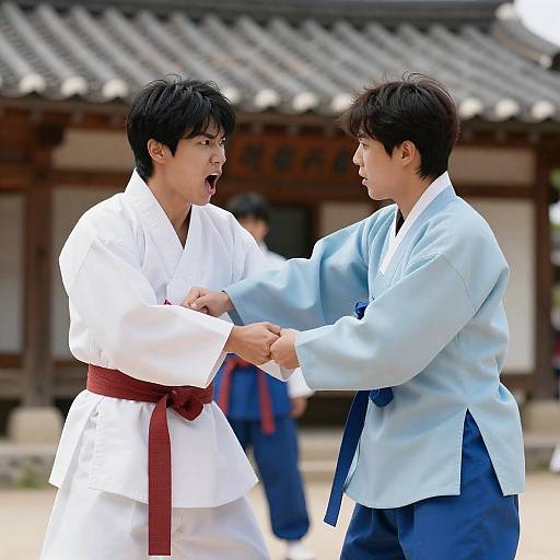 Dynamic Korean Martial Arts Encounter