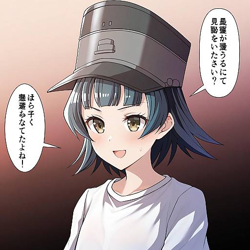 Illustration of Arare (kancolle), kantai collection in the style of Sei (kaien kien)