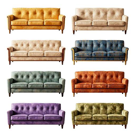 Art Deco Sofa Designs Inspired by Rivera