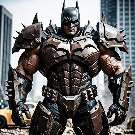Imposing Batman The Devastator Cosplay Costume