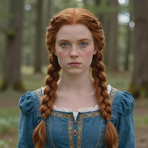 Photorealistic Evie from Descendants Portrait