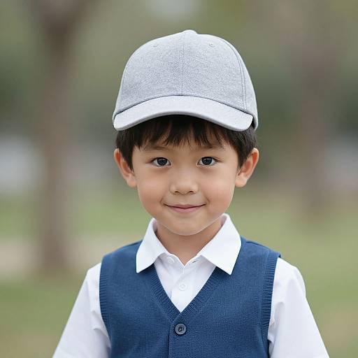 Curious George Dad Costume Portrait