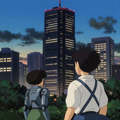 Cinematic Cyberpunk Art Featuring Cortana