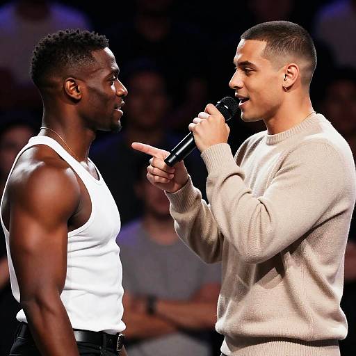 Dynamic Live Performance of Male Singers