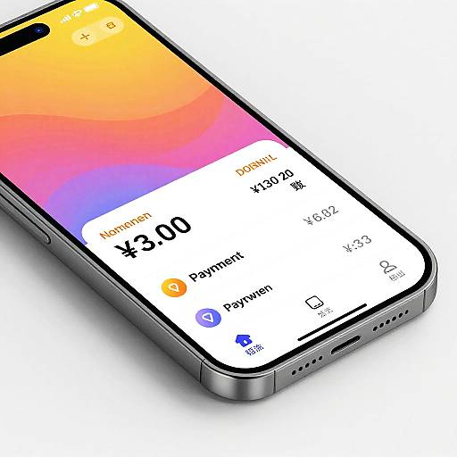 Sleek Digital Wallet Payment Screenshot