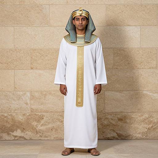 Modern Egyptian Costume Man Portrait