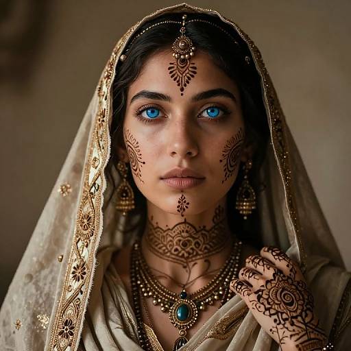 Hyper-Realistic Mystic Portrait