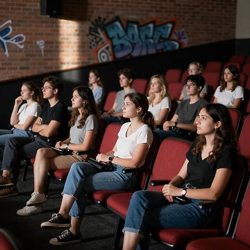 Engaged Audience in Urban Theater Setting