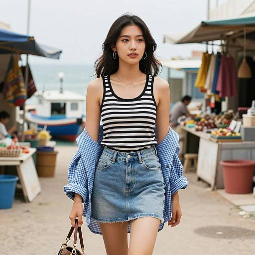 Casual Grunge Style at Coastal Bazaar