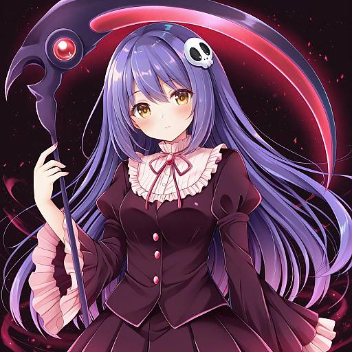 Illustration of Haqua d'rot herminium, kami nomi zo shiru sekai in the style of Masayo (gin no ame)