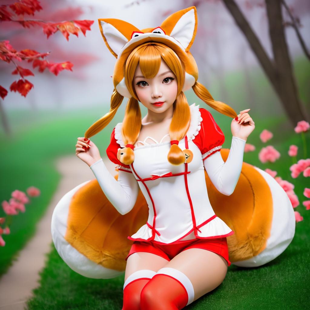 Toad Transformed into Fox Girl