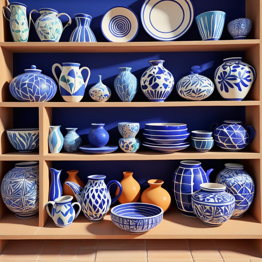 Handmade Pottery Inspired by Matisse