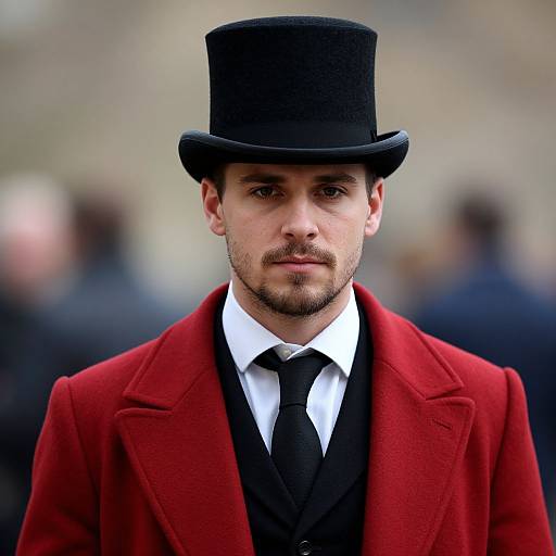 Victorian Male Outfit Portrait