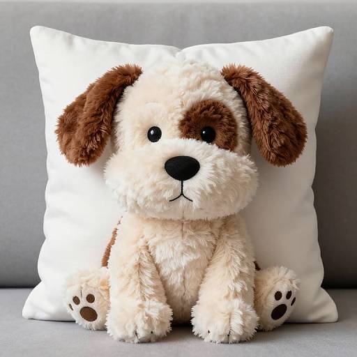 Realistic Plush Puppy Toy Gift