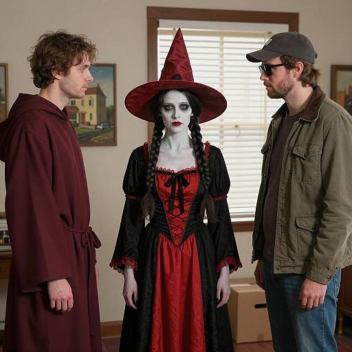 Mysterious Gathering in a Room