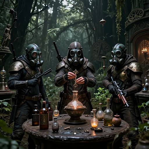 Post-Apocalyptic Alchemists' Ritual