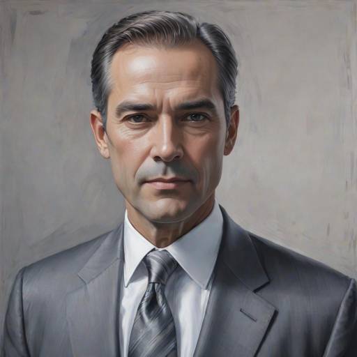 Photorealistic Portrait of a Man in Suit