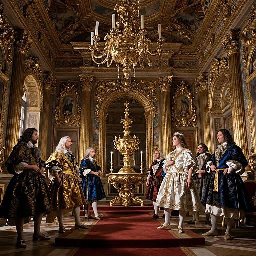 Opulent Baroque Hyperrealistic Illumination