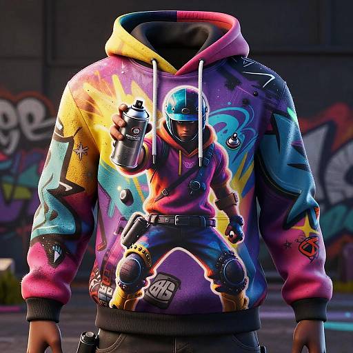 Graffiti Fortnite Skin Design