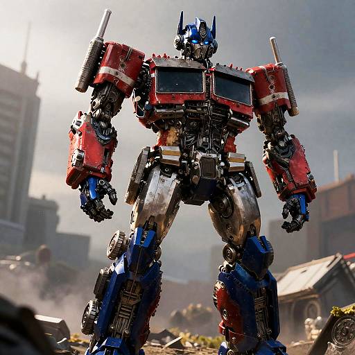 Optimus Prime Epic Matte Environment Concept