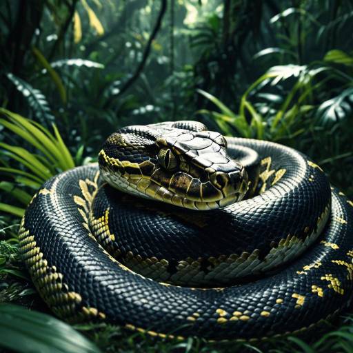 Coiled Python in Jungle