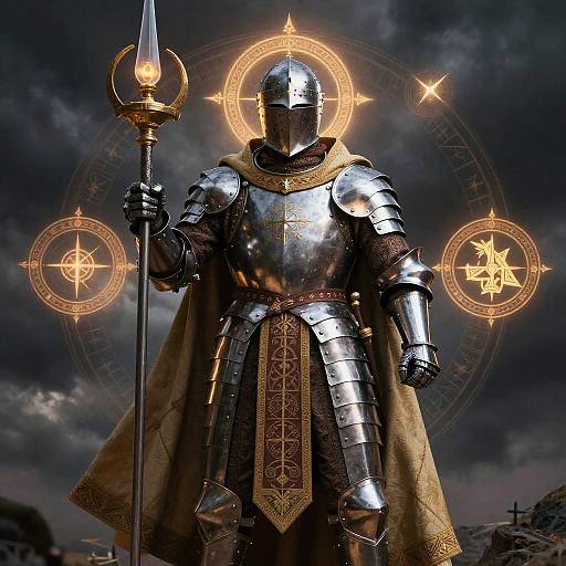 Orthodox Warrior Priest in Battle