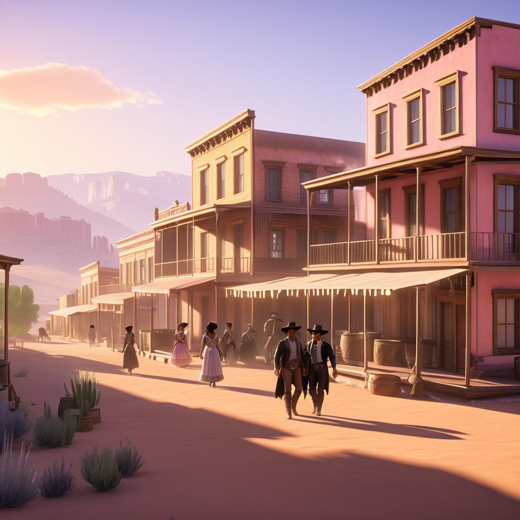 1920s Dating Simulator in a Ghost Town