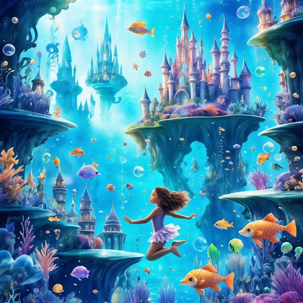 Dreamy Underwater Kingdom Adventure