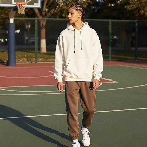 Fishtail Braids on Teen Boy