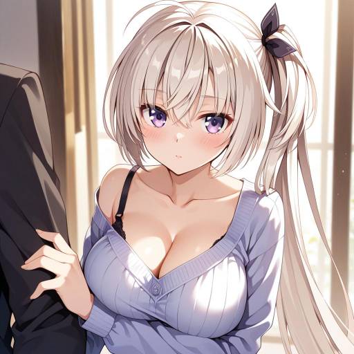 Illustration of Akizuki kanna, cafe stella to shinigami no chou in the style of Sapphire (nine)