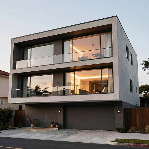 Modern High-End Futuristic House Exterior