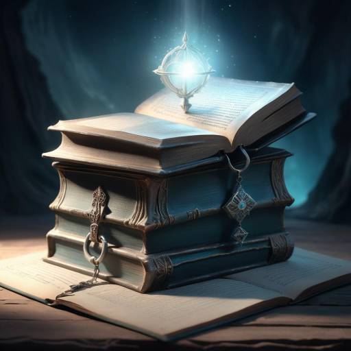 Ancient Book with Silver Clasp in Pastel Light Ancient Book with Silver Clasp in Pastel Light
