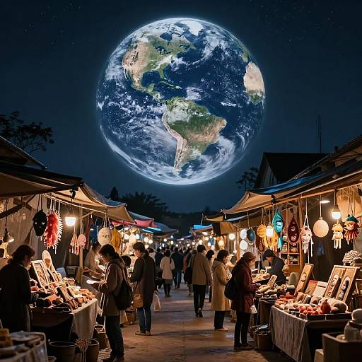 Upside-Down Dream Marketplace