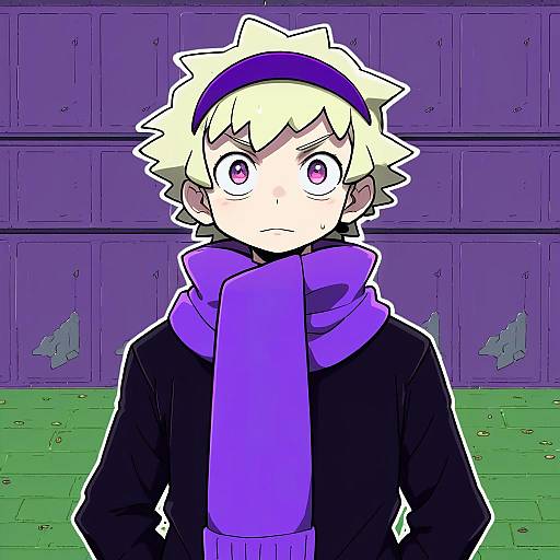 Illustration of Morty (pokemon), pokemon in the style of Kei (keigarou)