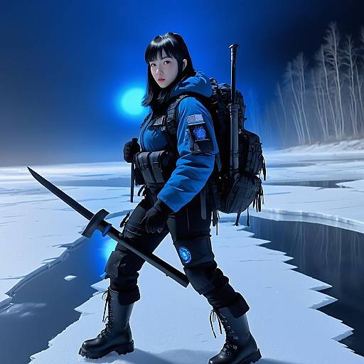 Blue Ice Standoff: Tactical Survivor