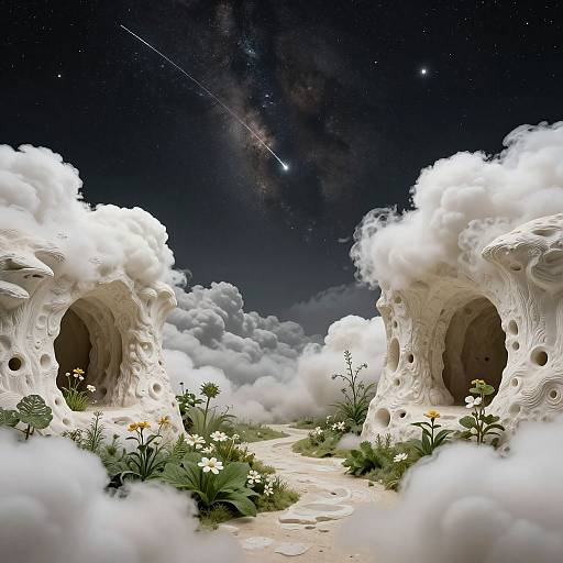 Mesmerizing Celestial Nature Scenery