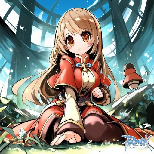 Illustration of Acolyte (ragnarok online), ragnarok online in the style of Fifiruu