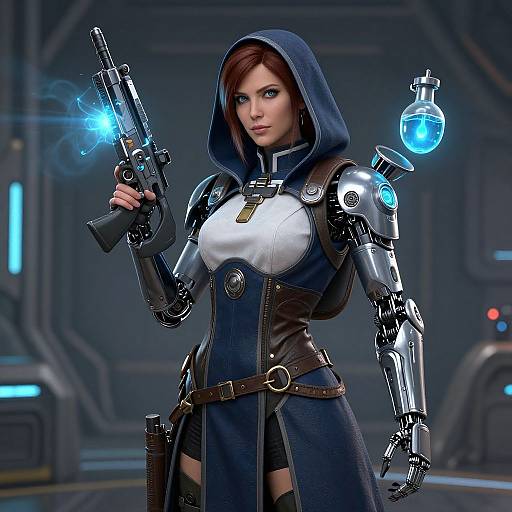 Tech Priestess with Healing Gear