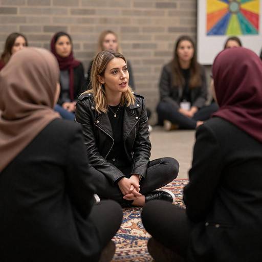Engaging Conversation in a Cozy Setting