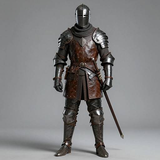 Hyper-Realistic Medieval Warrior Portrait