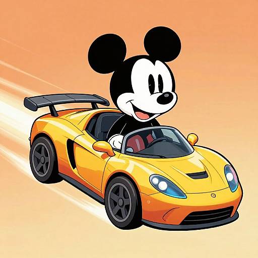 Futuristic Ninja Sports Car UFO