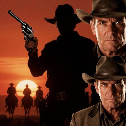 Classic Western Movie Poster Design