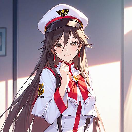 Illustration of Akira ferrari, aria (manga) in the style of Nian (zhanian)