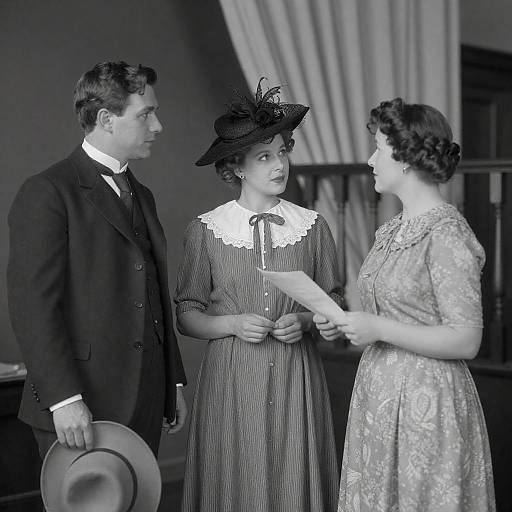 Early 20th Century Black-and-White Photo